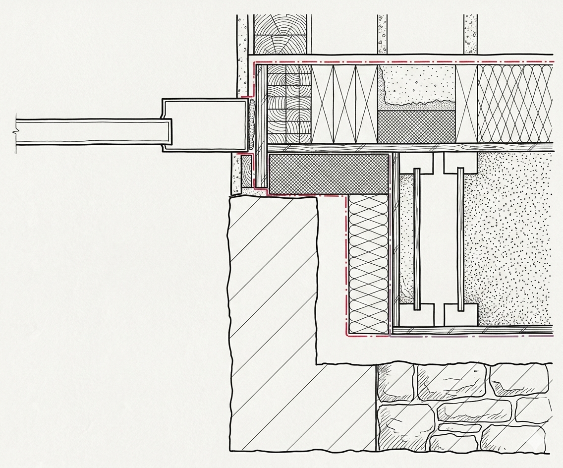 Foundation detail drawing
